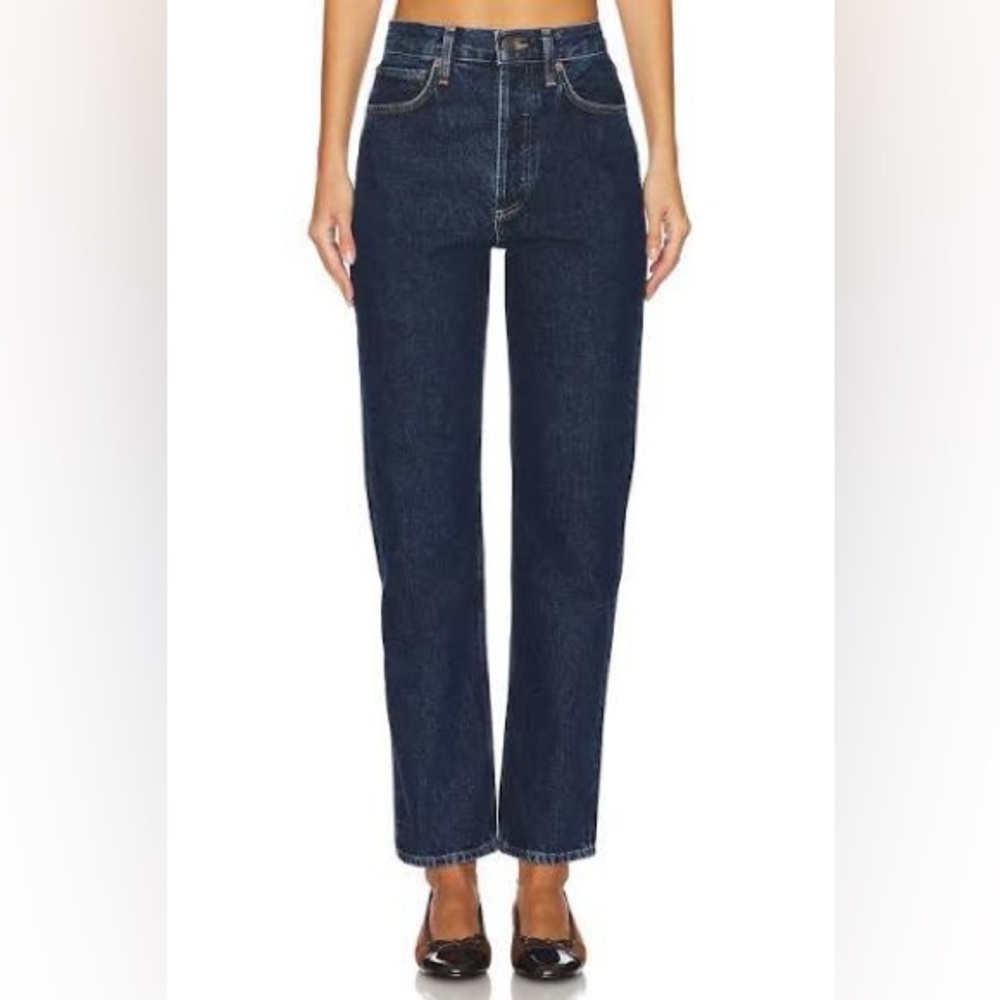 NWOT Agolde 90s high rise jeans in Pendulum